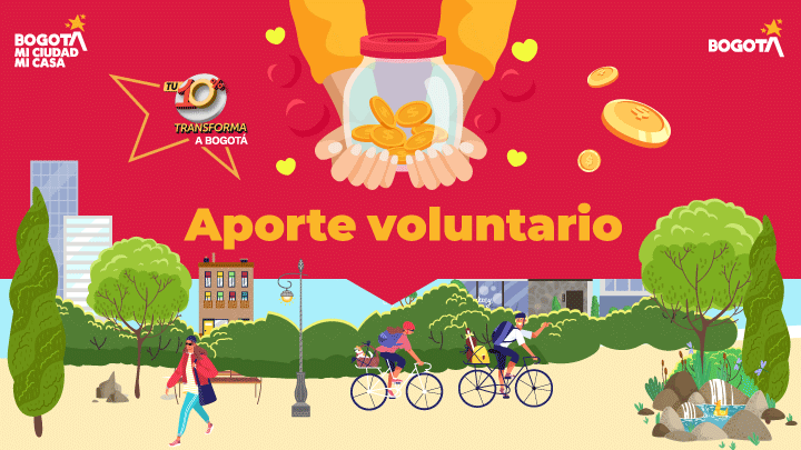 Aporte voluntario: una contribución ciudadana que transforma Bogotá