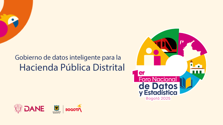 Presentación 1er Foro Nacional Nacional de Datos y Estadísticas