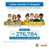 Labor market in Bogotá (february 2024) - Rates